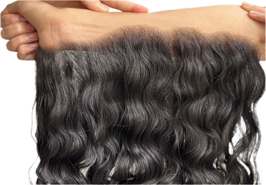 Raw Vietnamese Natural Wavy Hd Frontal